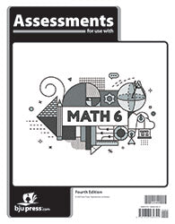 Math 6 tests 4th ed (BJ525469)