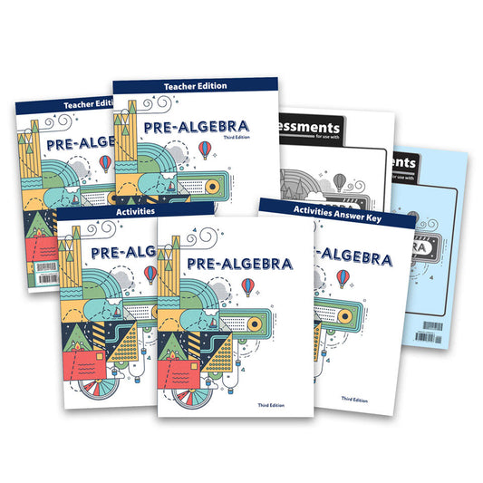 Pre Algebra Kit 3rd Edition (BJ540799)