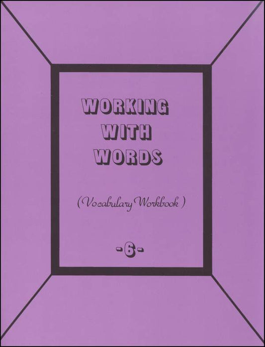 Working with Words 6 Student (C672)