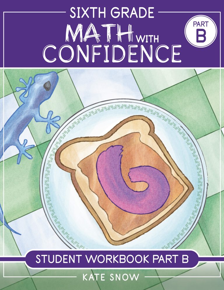 Math with Confidence Workbook 6B