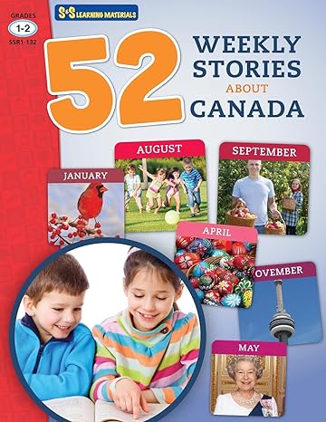 52 Weekly Stories About Canada Grade 1-2 (C658)