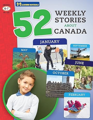 52 Weekly Stories About Canada Grade 6-7 (C663)