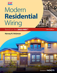 Modern Residential Wiring 13th Edition - Student Textbook (T171)
