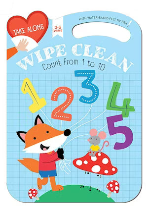 Take Along Wipe Clean: Count from 1 to 10 (Ages 3-5) (L343)
