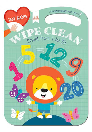 Take Along Wipe Clean: Count from 1 to 20 (L346)