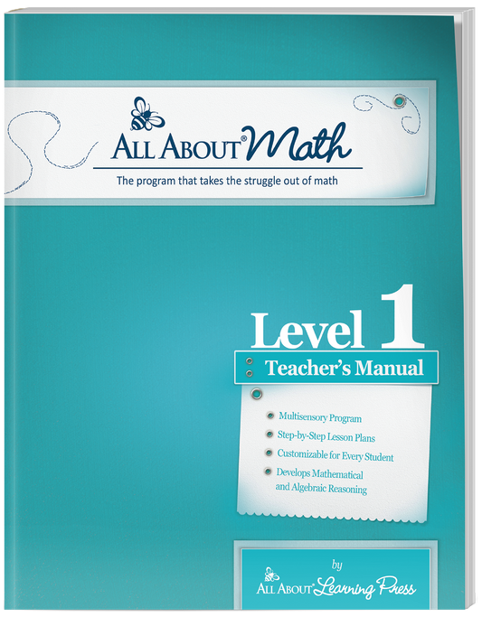All About Math Level 1 Teacher Manual (G710TM)