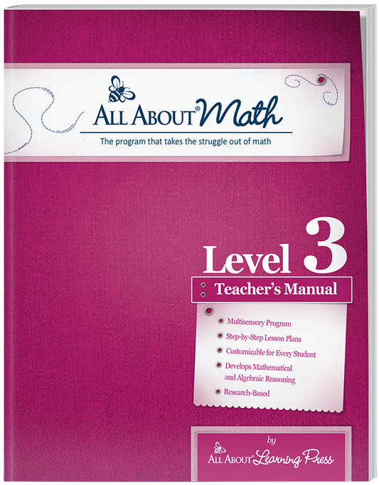 All About Math Level 3 Teacher’s Manual (G712TM)