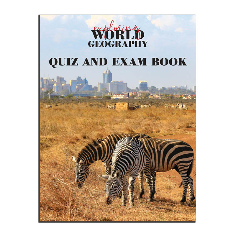 Exploring World Geography Quiz and Exam Book (J685)