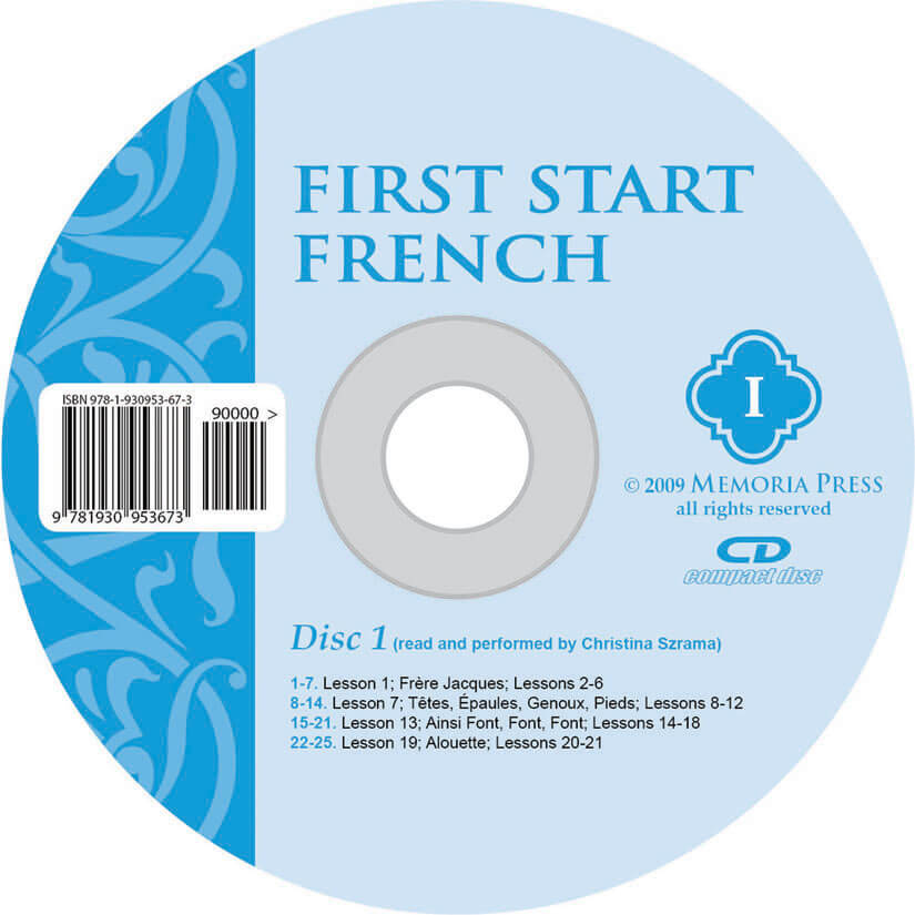 First Start French I Pronunciation Audio (CD)