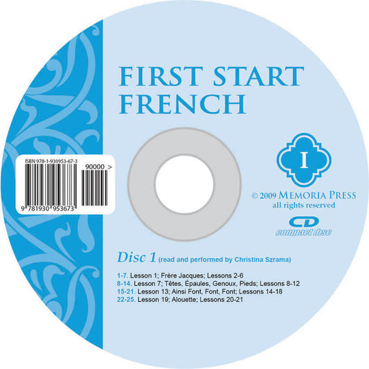 First Start French I Pronunciation Audio (CD)
