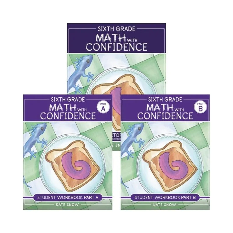 Math with Confidence 6 Bundle