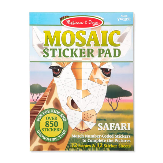 Mosaic Sticker Pad Safari (L310)