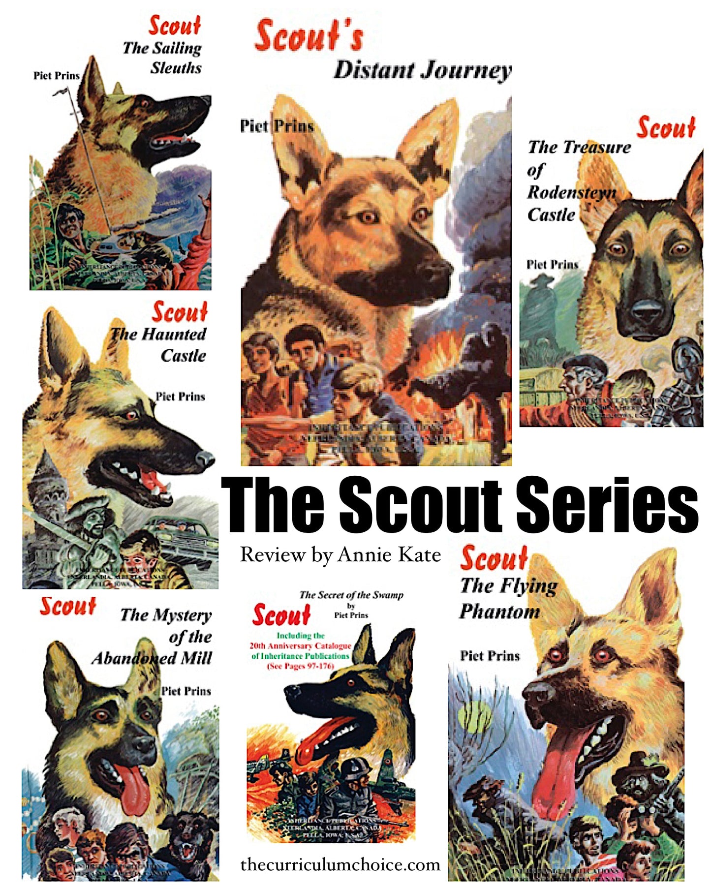 Scout Books (all 7) (IH187)
