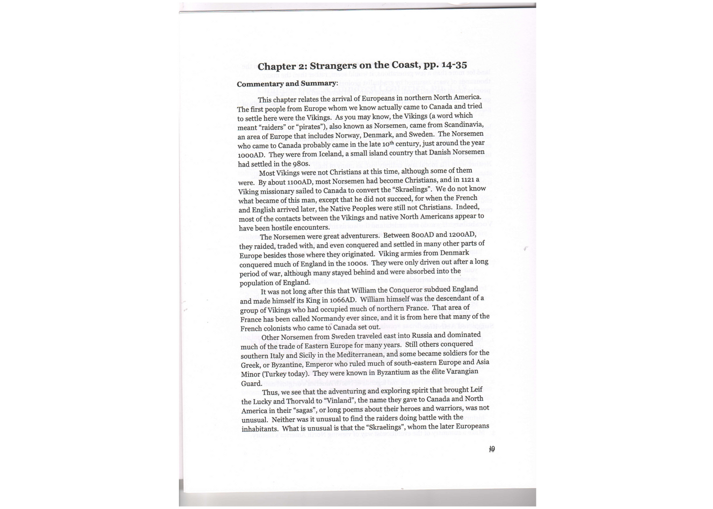 Canada, Our Story - Study Guide to the Story Of Canada (J461)