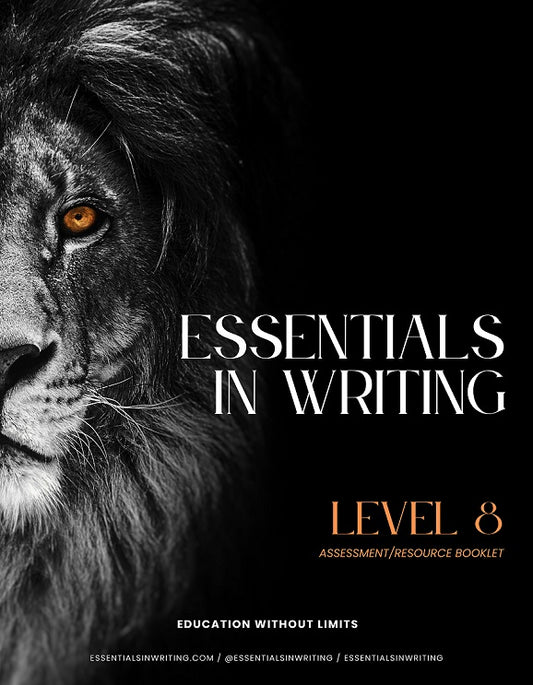 Essentials in Writing Level 8 Assessment/Resource Book  (C9932)