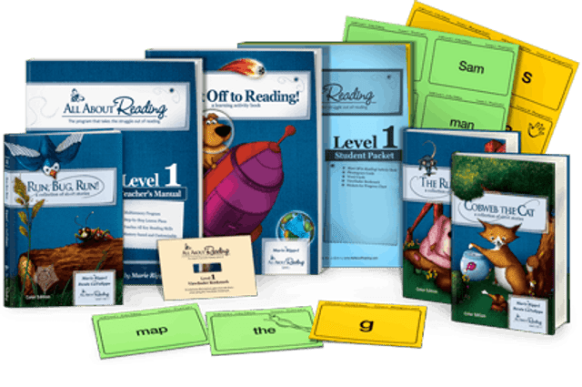 All About Reading Level 1 教材セット All About Reading Level 1 Kit – Heritage Resources