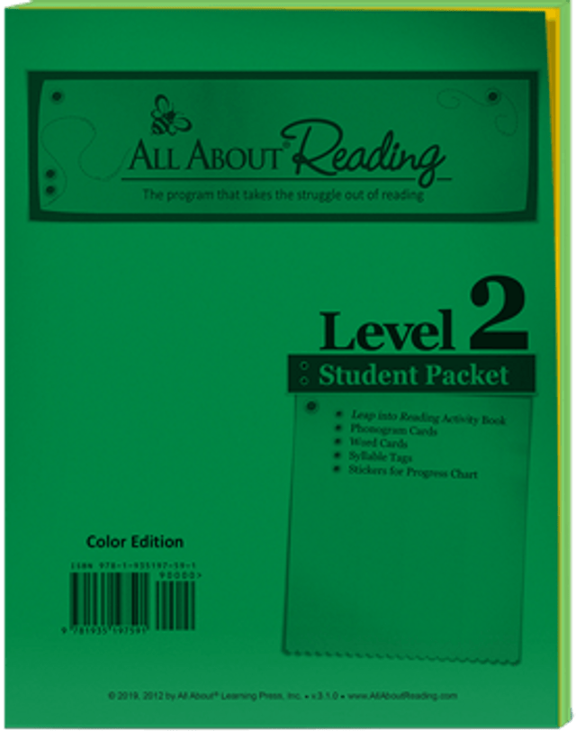 All About Reading Level 2 Kit (E302)
