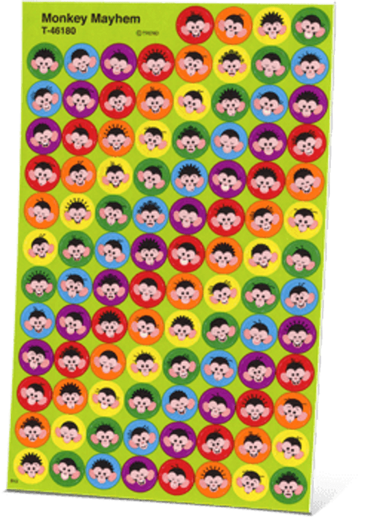 Marvelous Monkeys Stickers (E348)