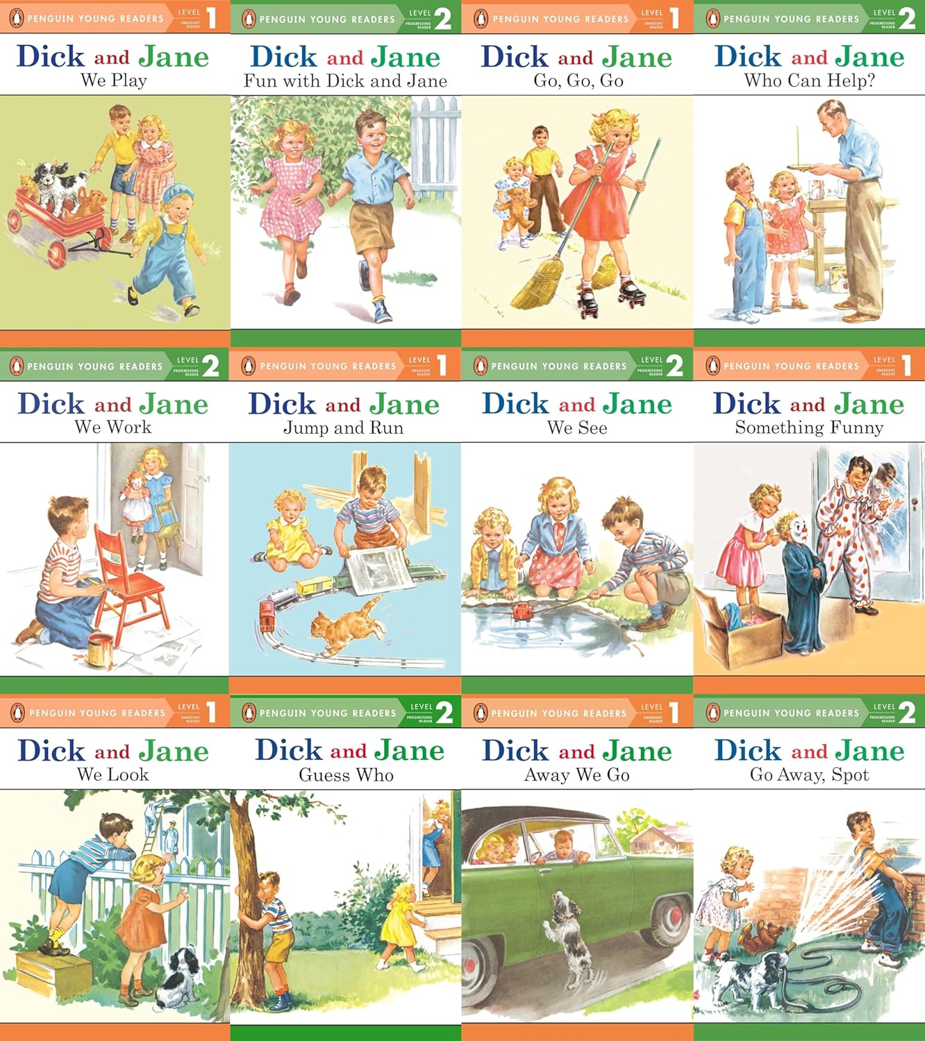 Dick and Jane Readers(Set of 12) (C346)