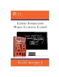 Saxon Math Algebra 1 Kit & Solutions Manual & DIVE