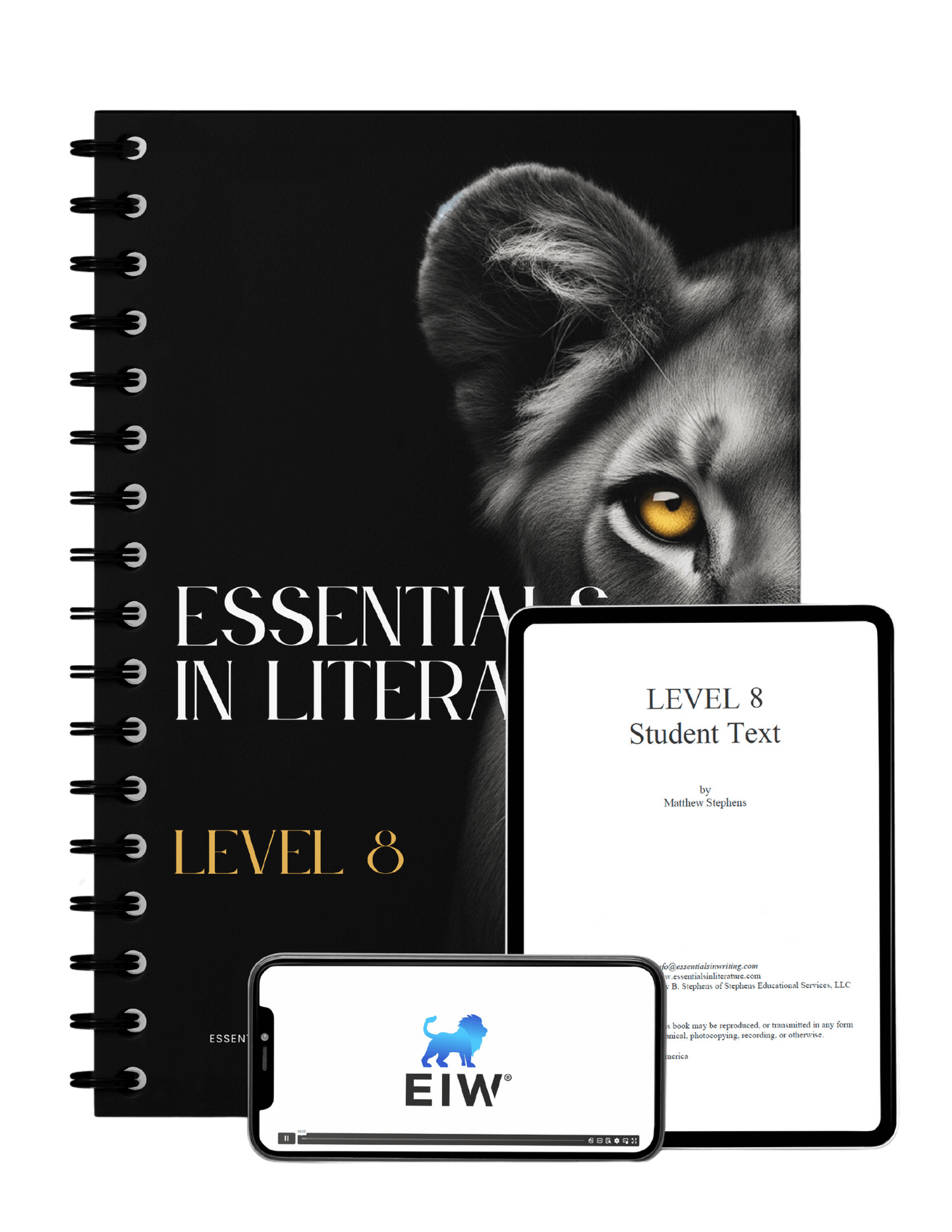 Essentials in Literature Level 8 - Online Access & Workbook (C9951)