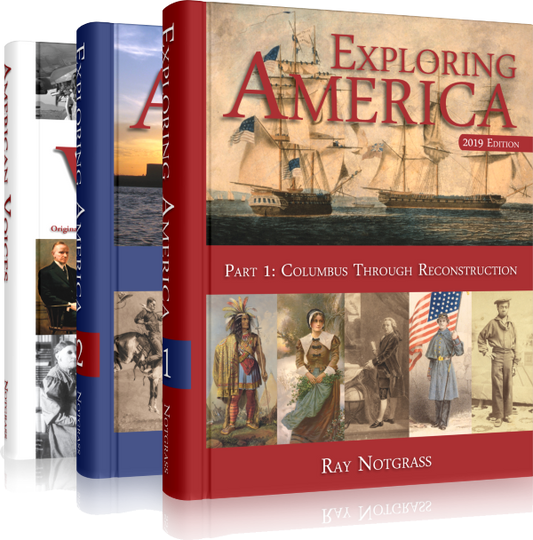Exploring America Curriculum Package (J596)