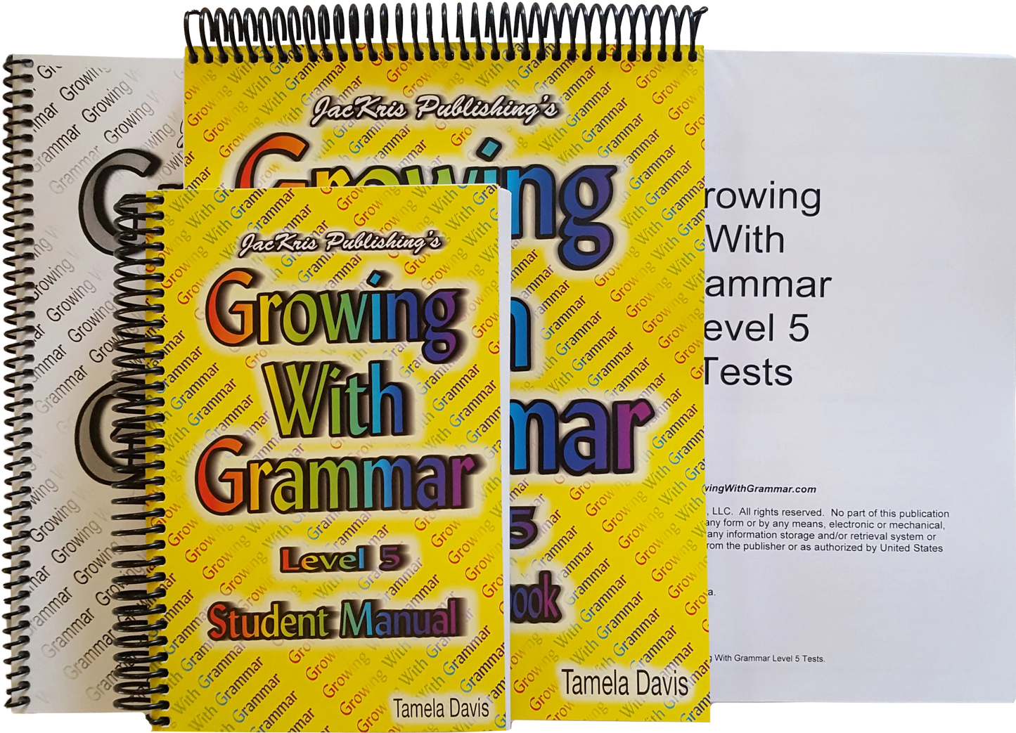 Growing with Grammar Level 5 Complete set (E285)