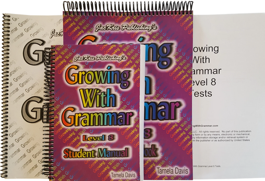 Growing with Grammar Level 8 Complete set (E288)