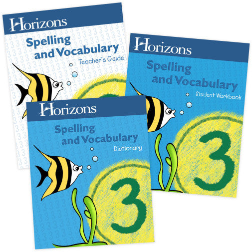 Horizons 3rd Grade Spelling & Vocabulary Set (C806)