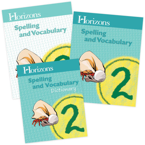 Horizons 2nd Grade Spelling & Vocabulary Set (C804)