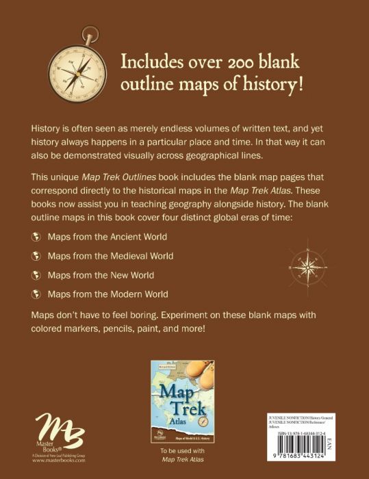 Map Trek: Outlines (Student Activities) (J579)