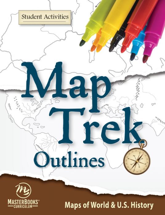 Map Trek: Outlines (Student Activities) (J579)