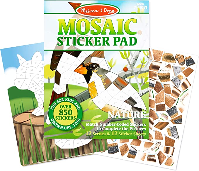 Mosaic Sticker Pad Nature (L309)