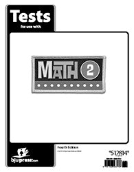 Math 2 Tests 4th Ed. (BJ512814)