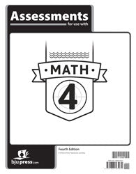 BJ Math 4 Tests 4th Ed (BJ515569)