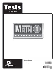 Math 1 Tests 4th ed (BJ294769)