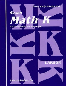 Saxon K Meeting Book (G109D)