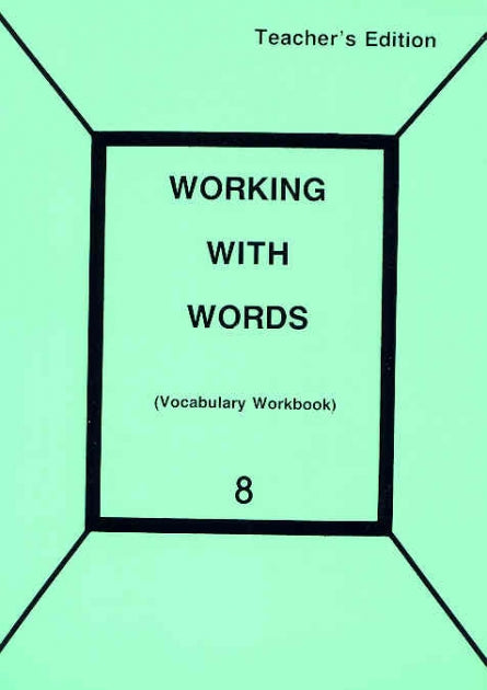 Working with Words 8 Teacher (C679)