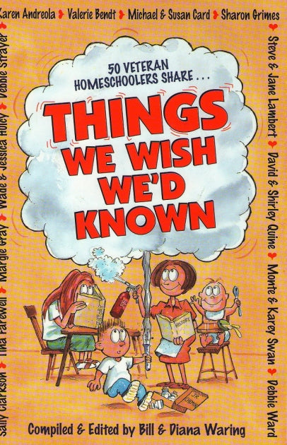 Things We Wish We'd Known (A166)
