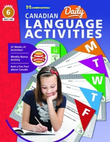Canadian Daily Language Activities 6 (C276)