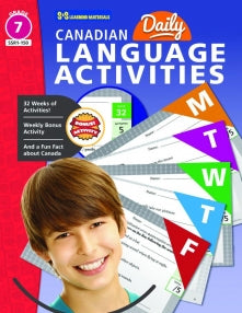 Canadian Daily Language Activities 7 (C277)
