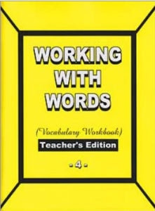 Working with Words 4 Teacher (C675)