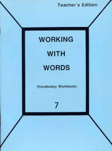 Working with Words 7 Teacher (C678)