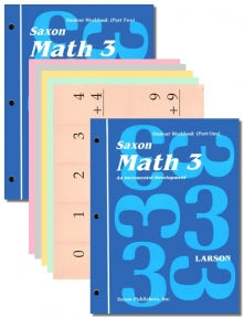 Saxon Grade 3 Workbook Set (G116)