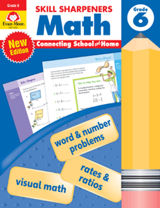 Math Skill Sharpeners Grade 6 (EMC8256)