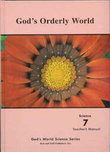 God's Orderly World - Grade 7 Teacher's Manual (RS14711)