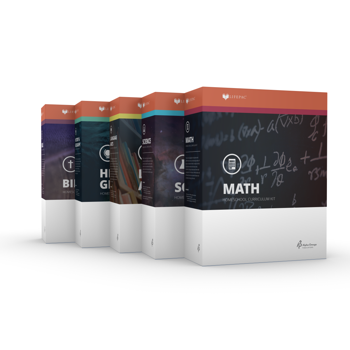 Grade 12 - 5 Subject Lifepac Set (P1112)