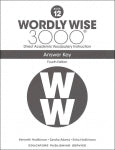 Wordly Wise 3000 4th Edition Book 12 Answer Key (C933)