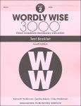 Wordly Wise 3000 4th Edition Book 2 Tests (C934)