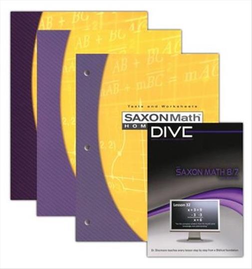 Saxon Math 87 Complete Set with DIVE CD (G183)